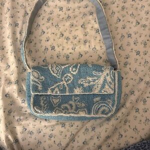 Anthropologie Beaded Bag
